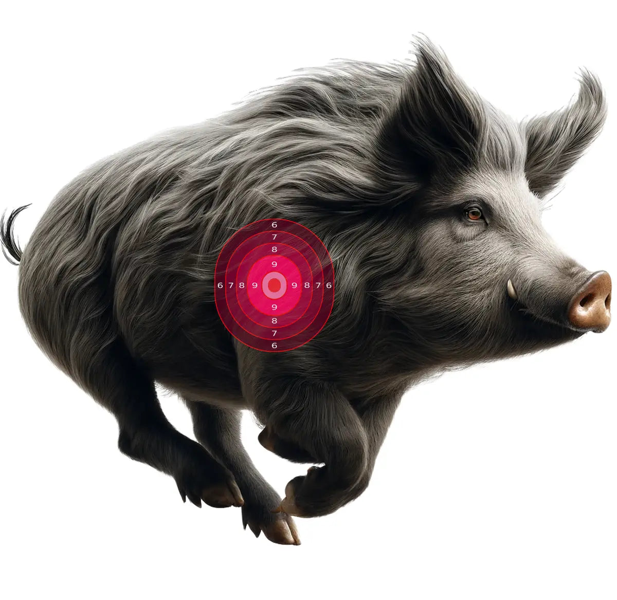 Animal Feral Pig Target 28 - Printable Shooting Target