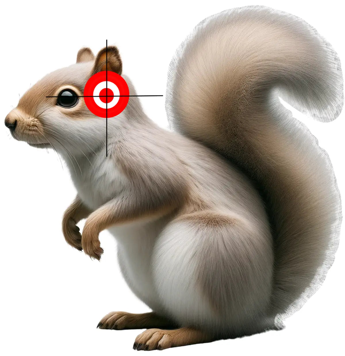 Animal Squirrel Target 31 - Printable Shooting Target