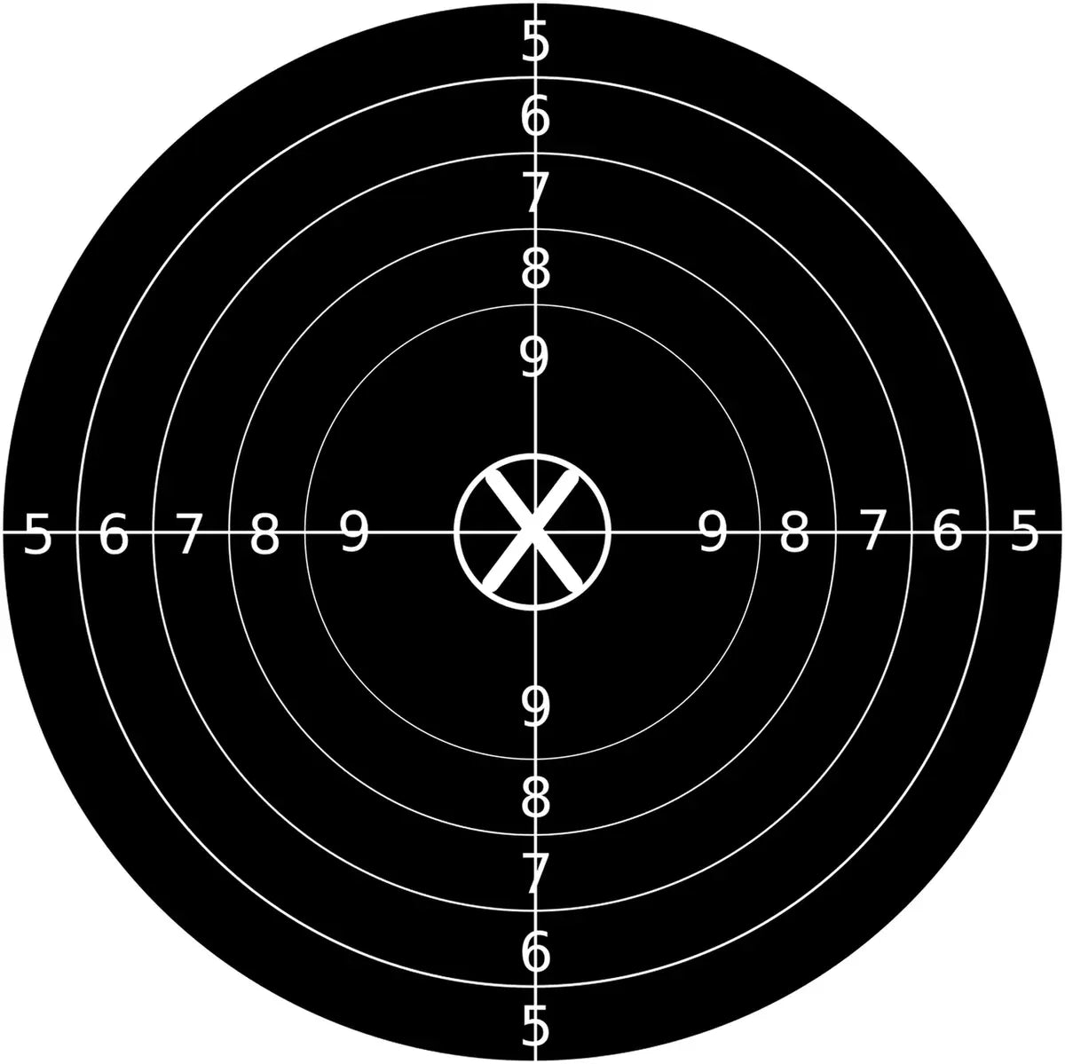 Bullseye Target 1 - Printable Shooting Target