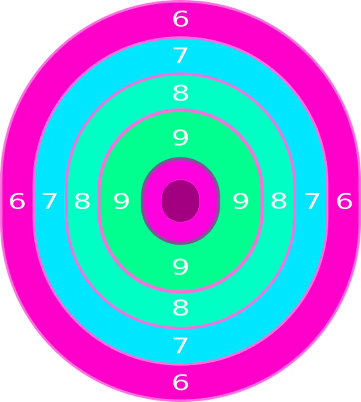 Bullseye Target 11 - Printable Shooting Target