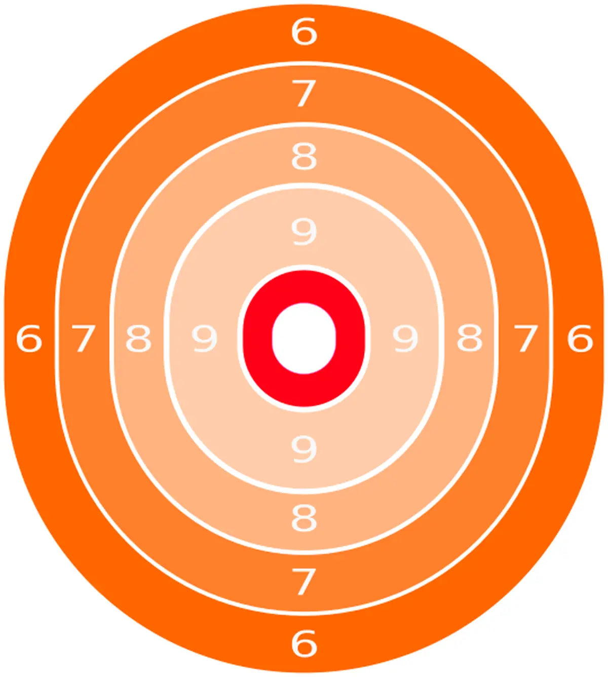 Bullseye Target 13 - Printable Shooting Target
