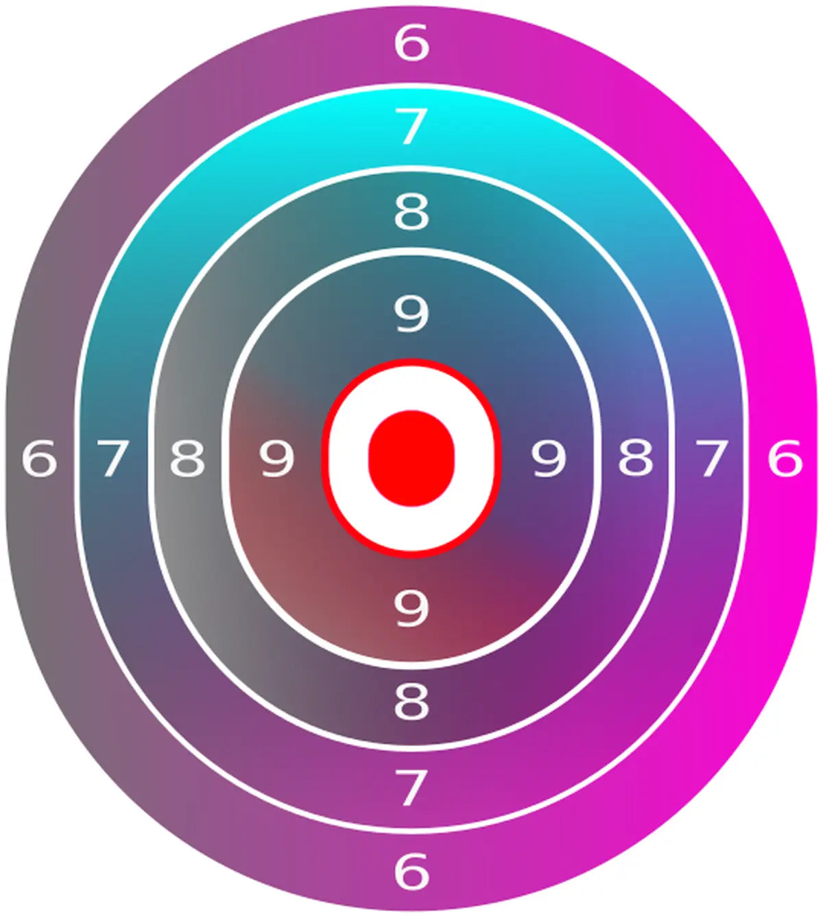 Bullseye Target 14 - Printable Shooting Target