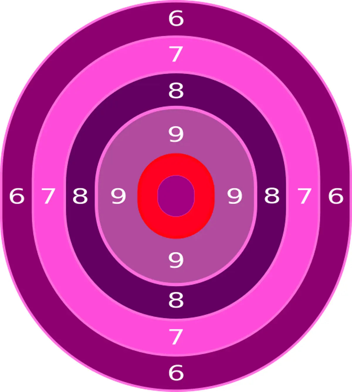 Bullseye Target 19 - Printable Shooting Target