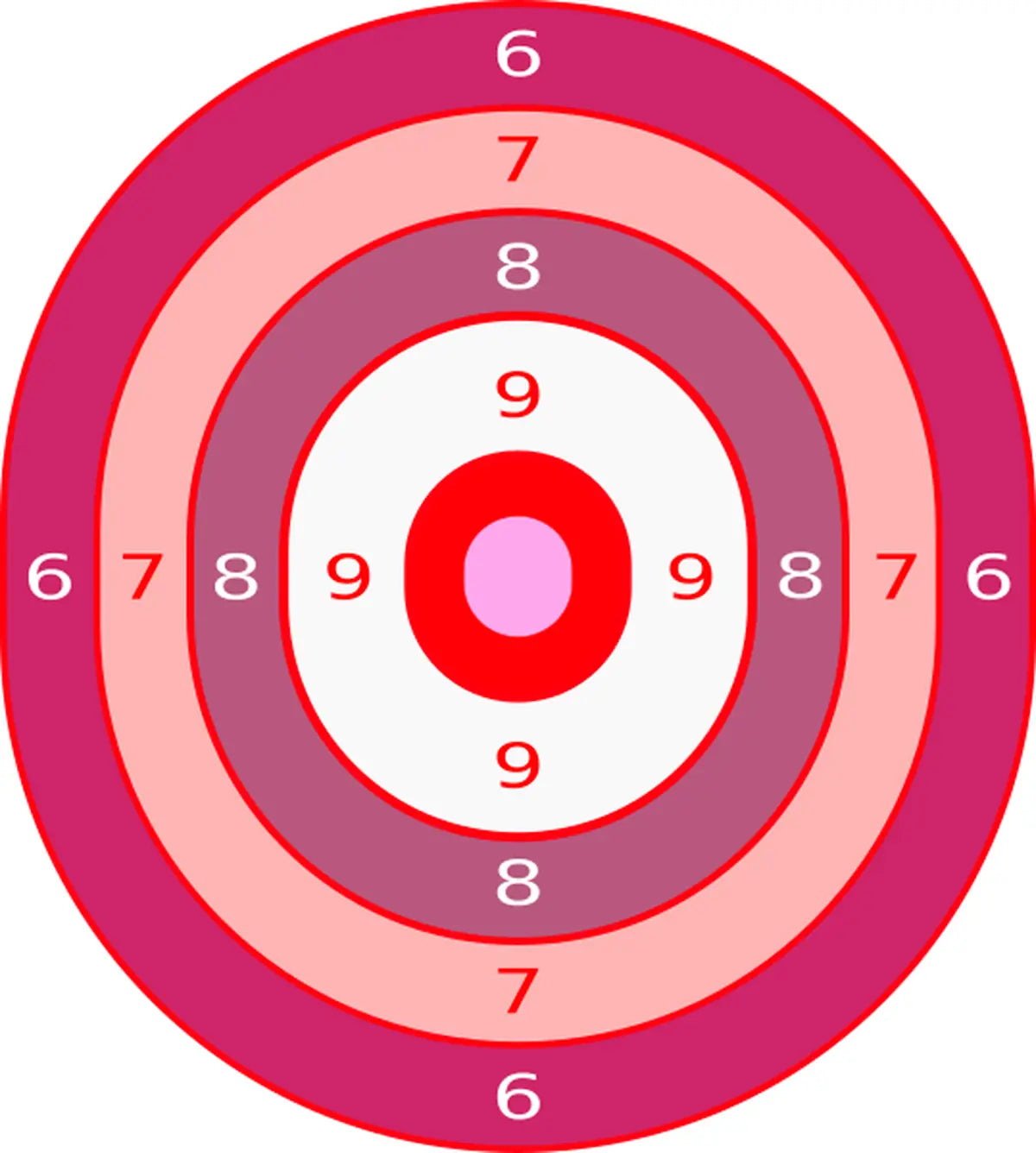 Bullseye Target 2 - Printable Shooting Target
