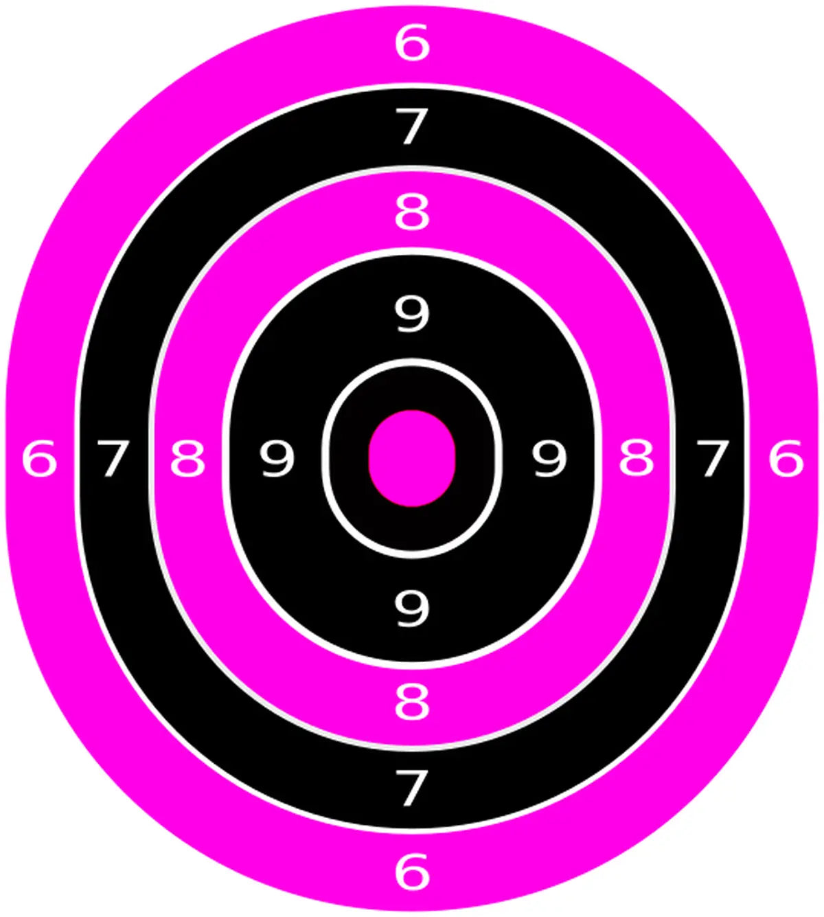 Bullseye Target 57 - Printable Shooting Target