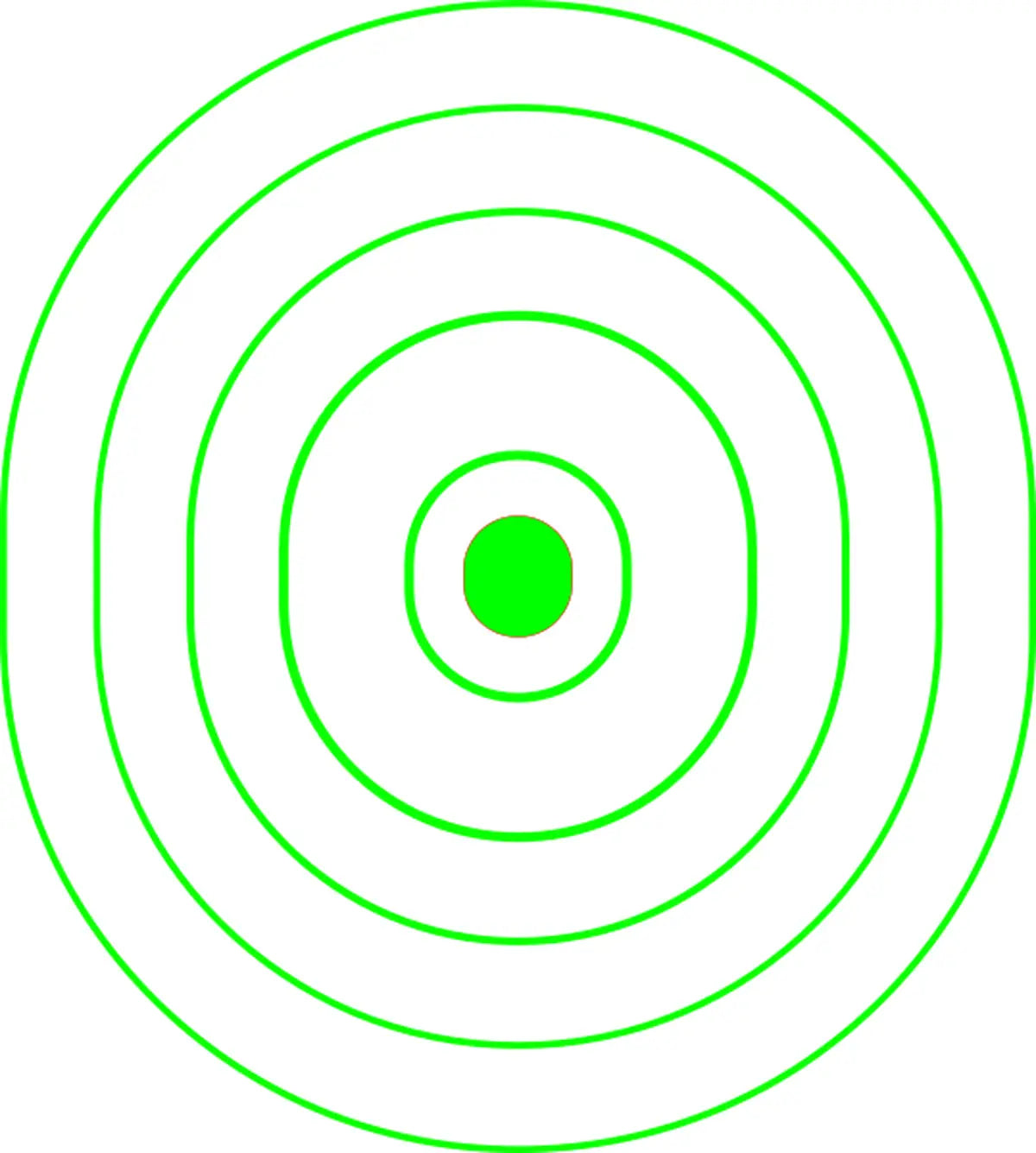 Bullseye Target 76 - Printable Shooting Target