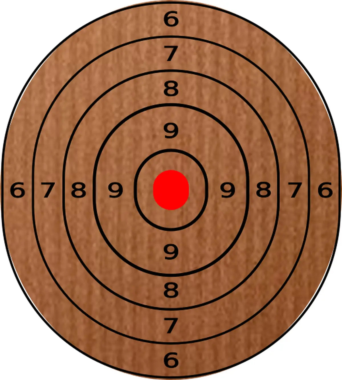 Bullseye Target 97 - Printable Shooting Target