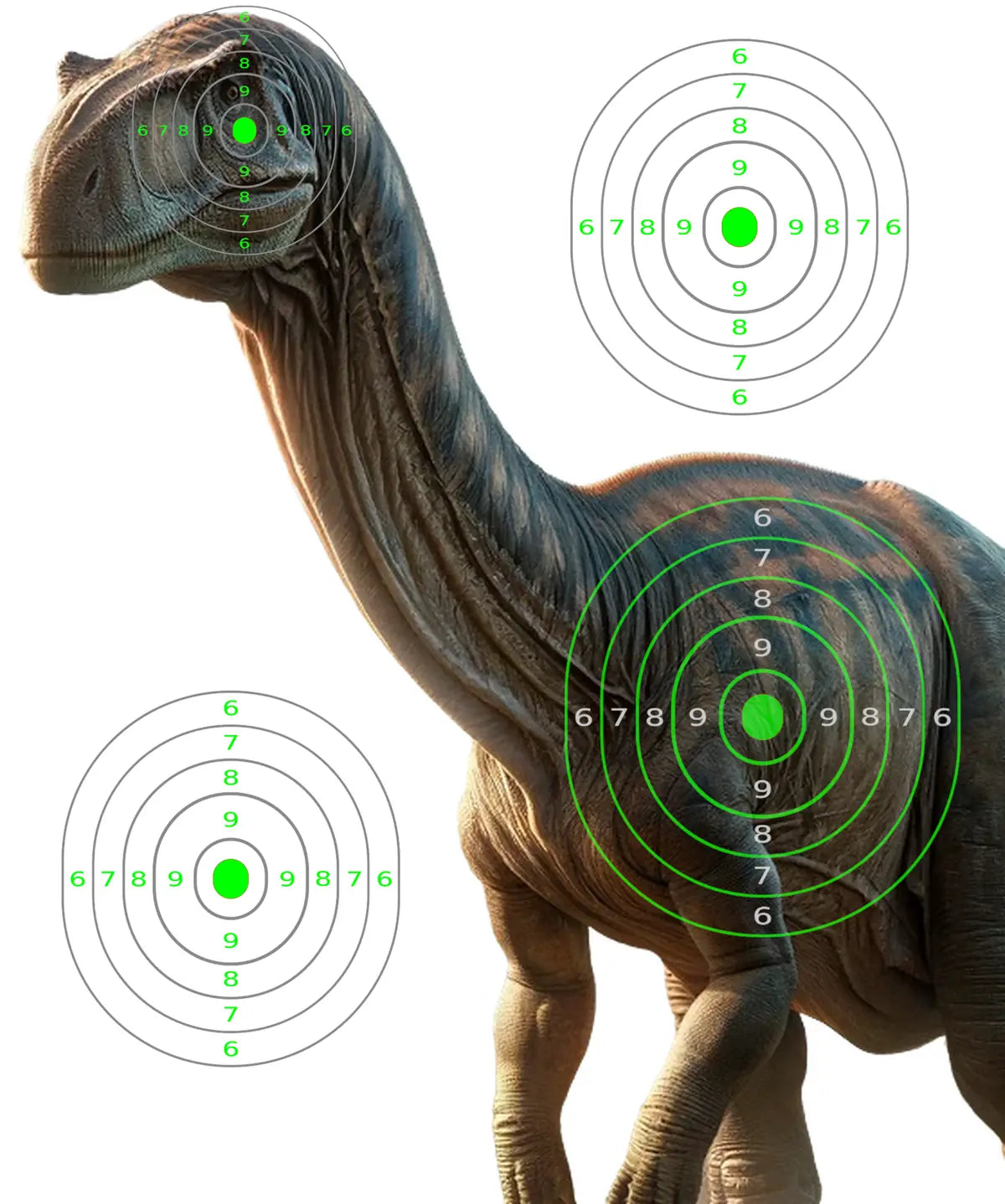 Dinosaur Argentinosaurus Target 28 - Printable Shooting Target