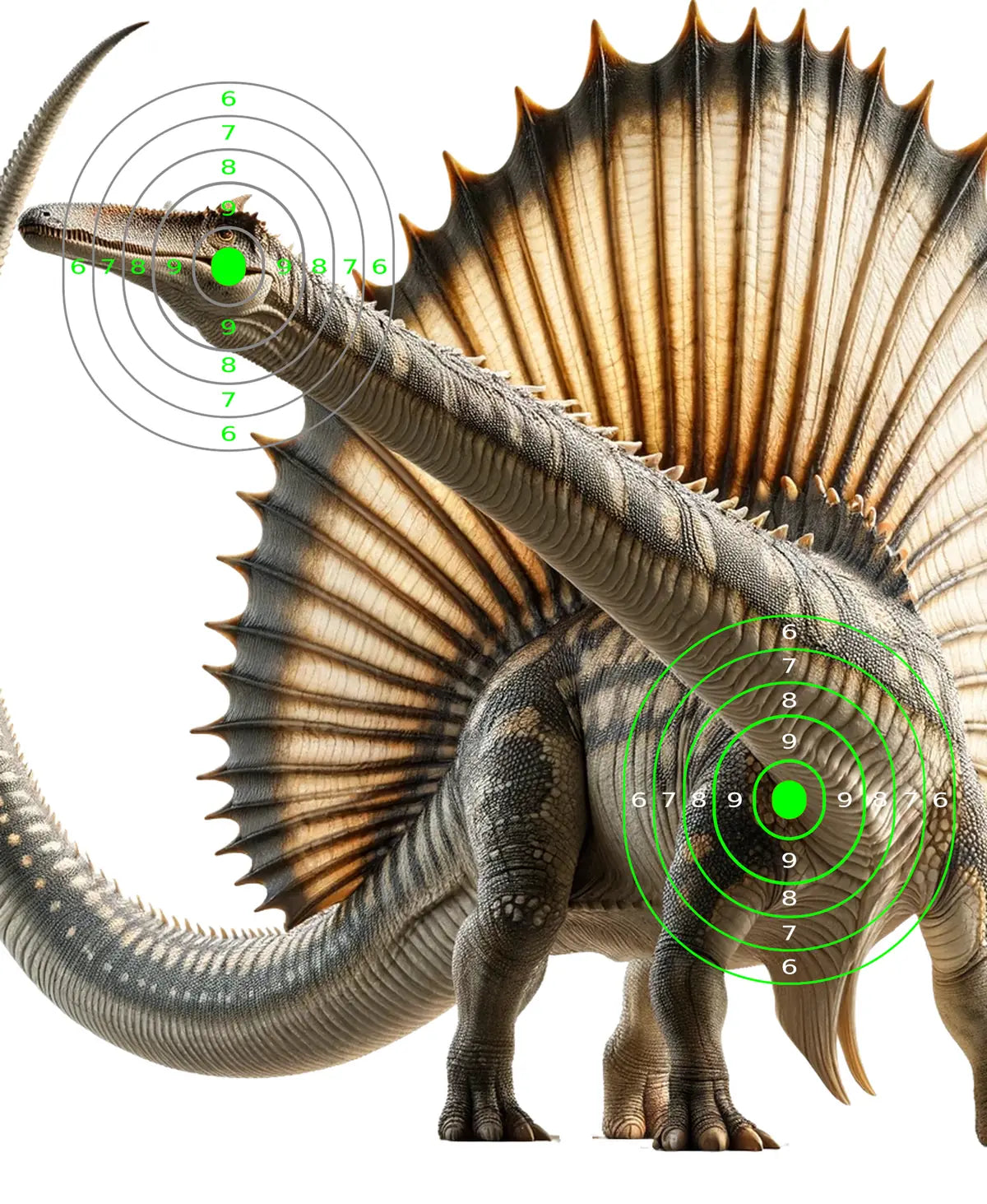 Dinosaur Spinosaurus Target 45 - Printable Shooting Target