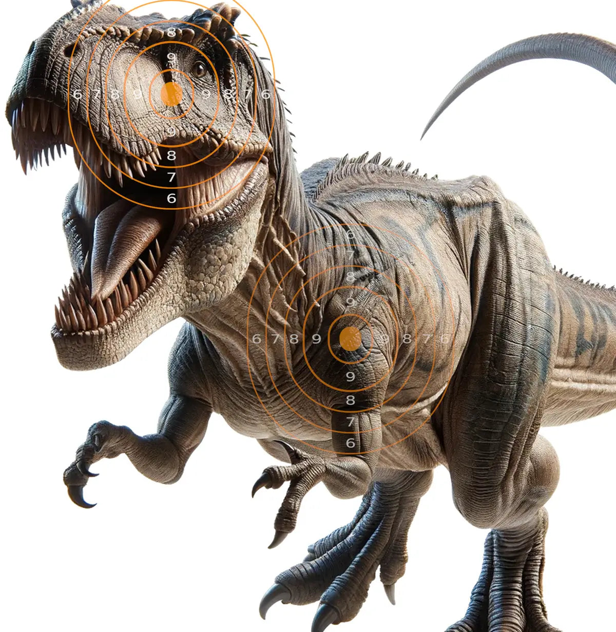 Dinosaur TREX Target 12 - Printable Shooting Target