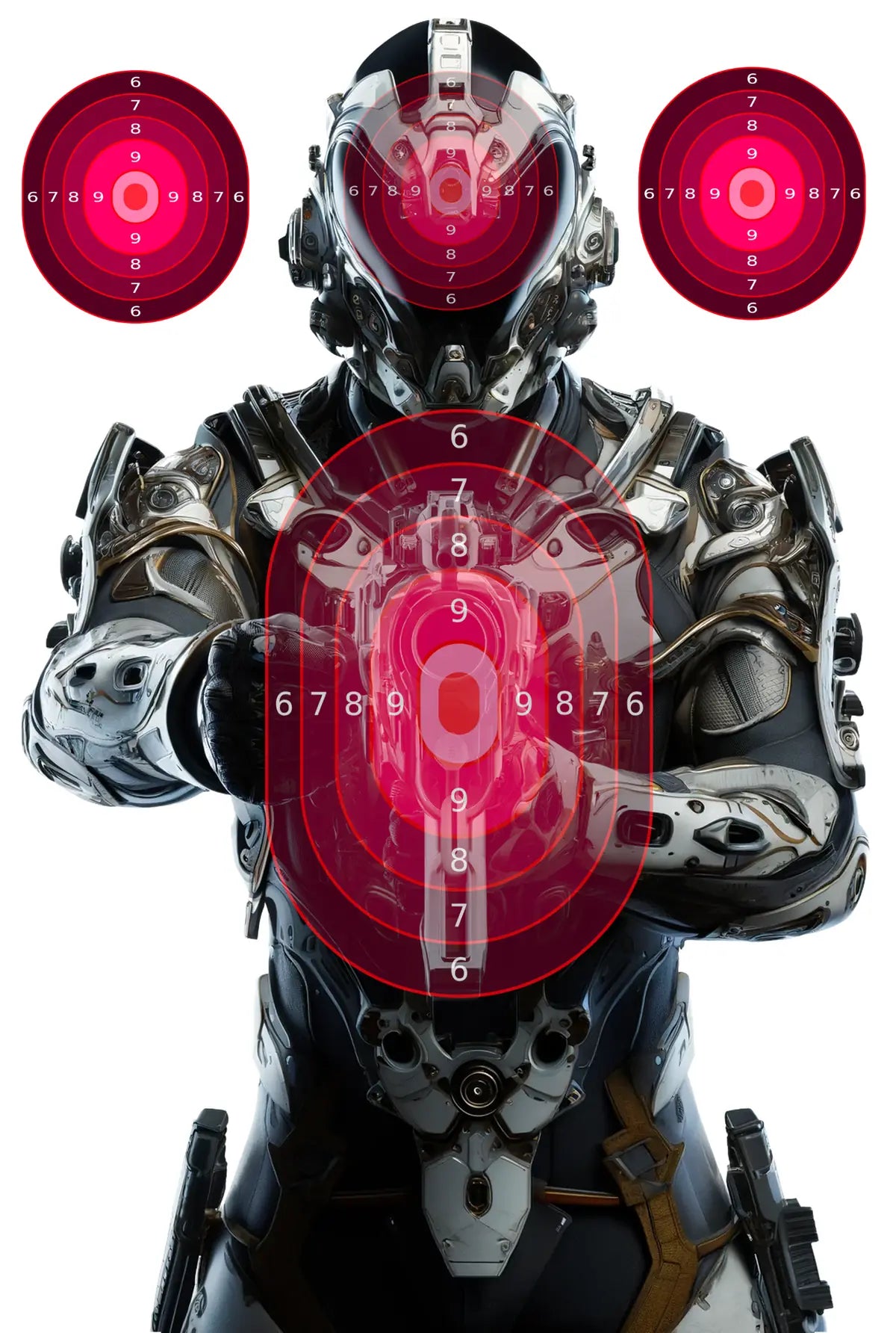 Future Warfare Target 17 - Printable Shooting Target