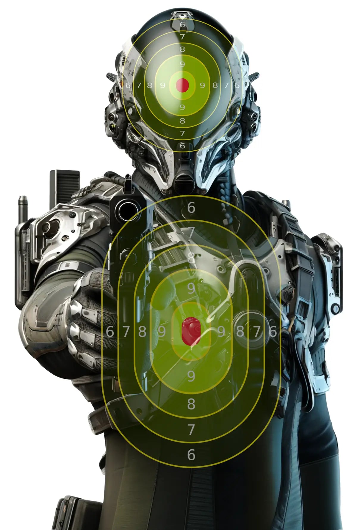 Future Warfare Target 19 - Printable Shooting Target