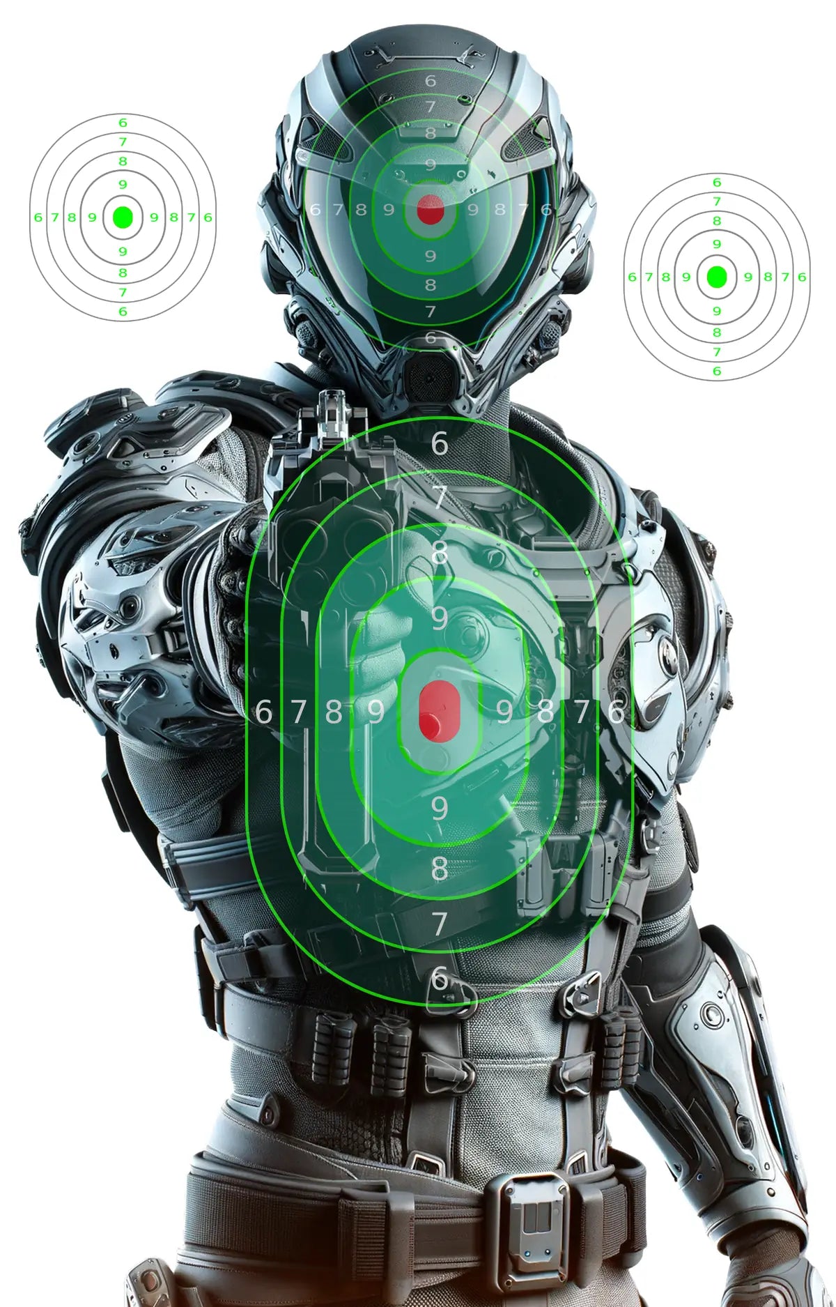 Future Warfare Target 27 - Printable Shooting Target