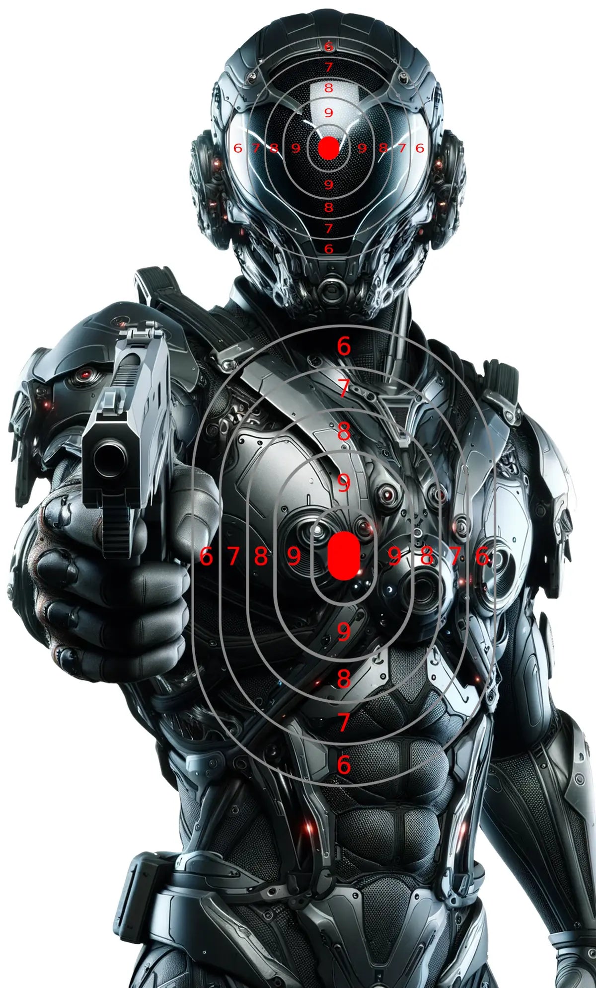 Future Warfare Target 32 - Printable Shooting Target