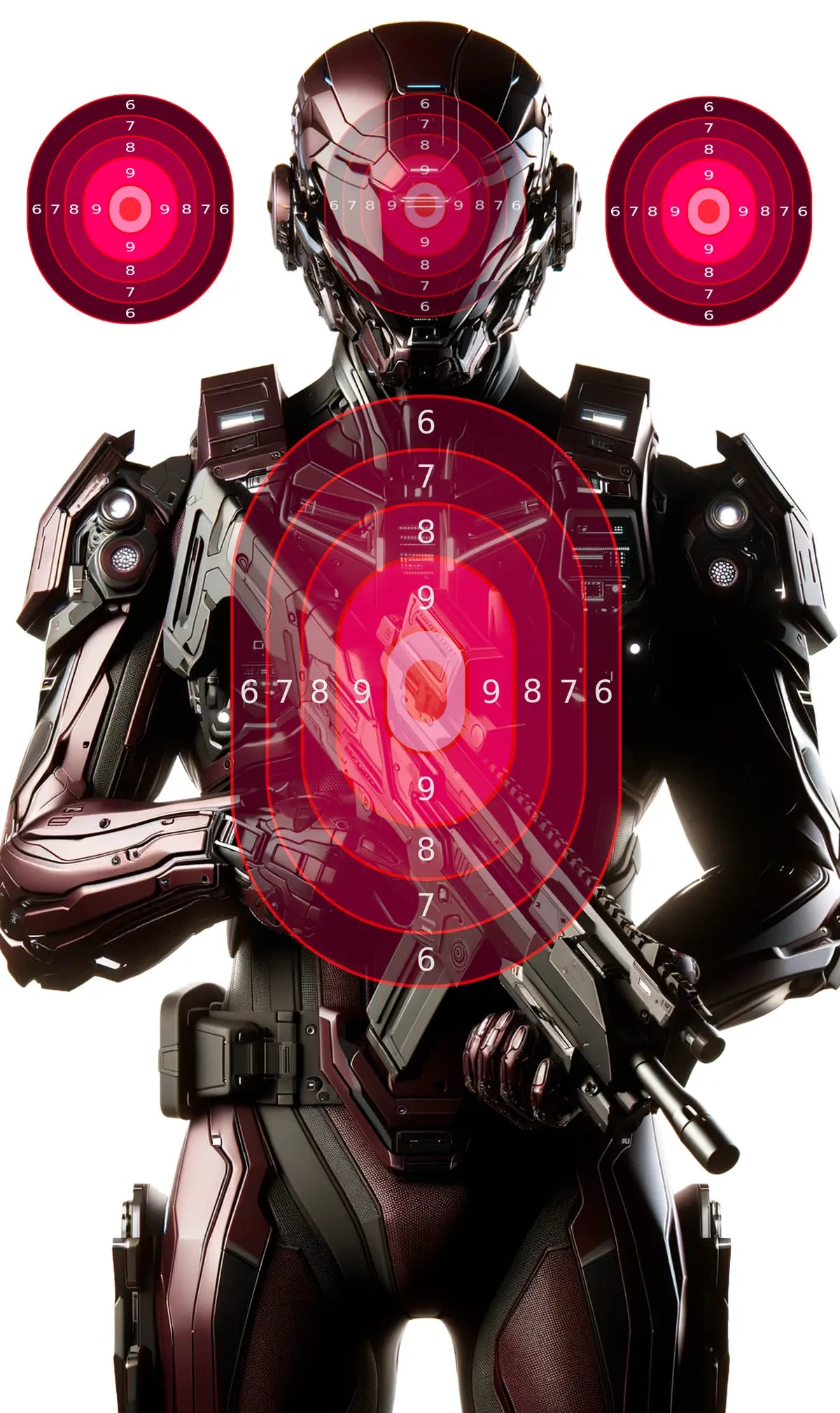 Future Warfare Target 38 - Printable Shooting Target