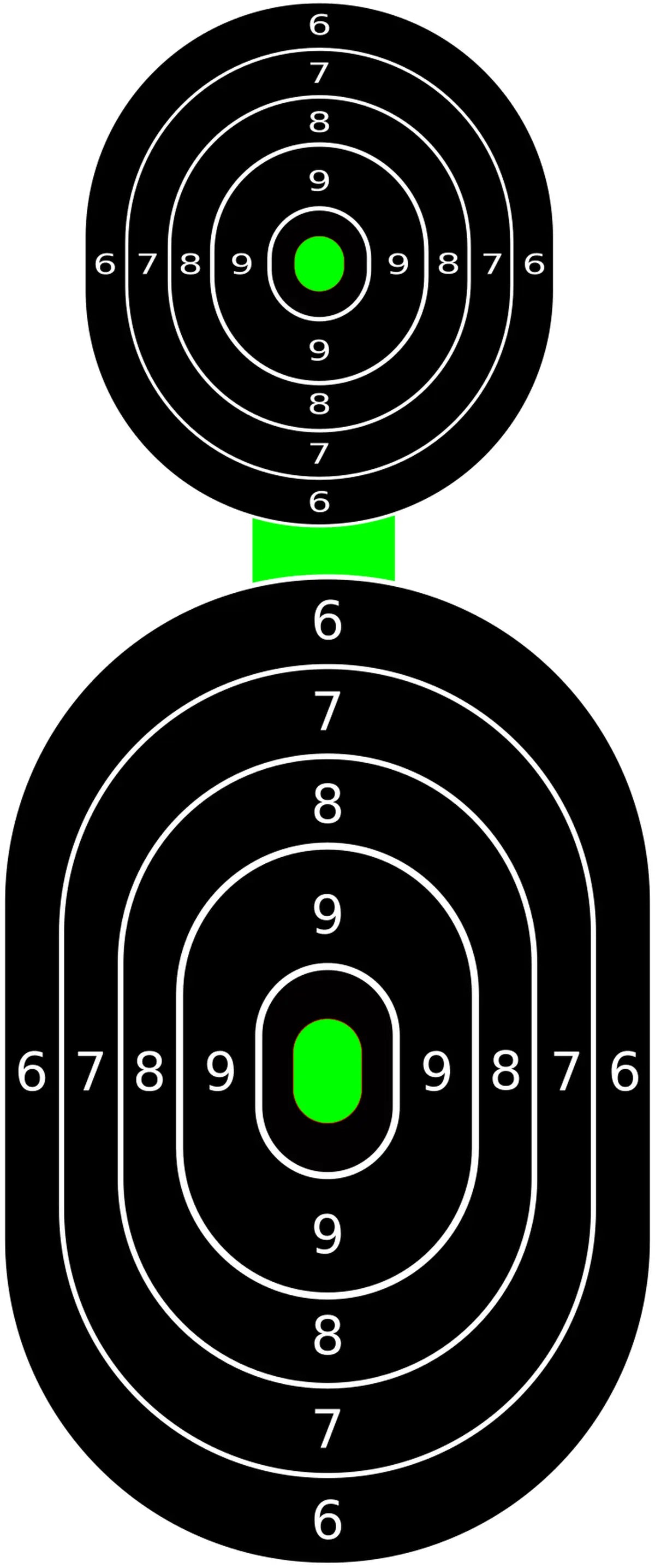 HB 10 Target 50 - Printable Shooting Target