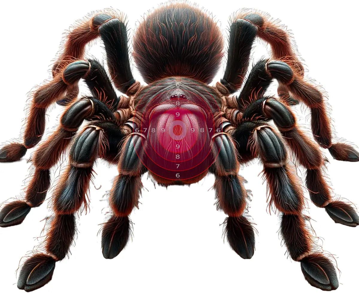 Indian Jungle Tarantula Target 18 - Printable Shooting Target