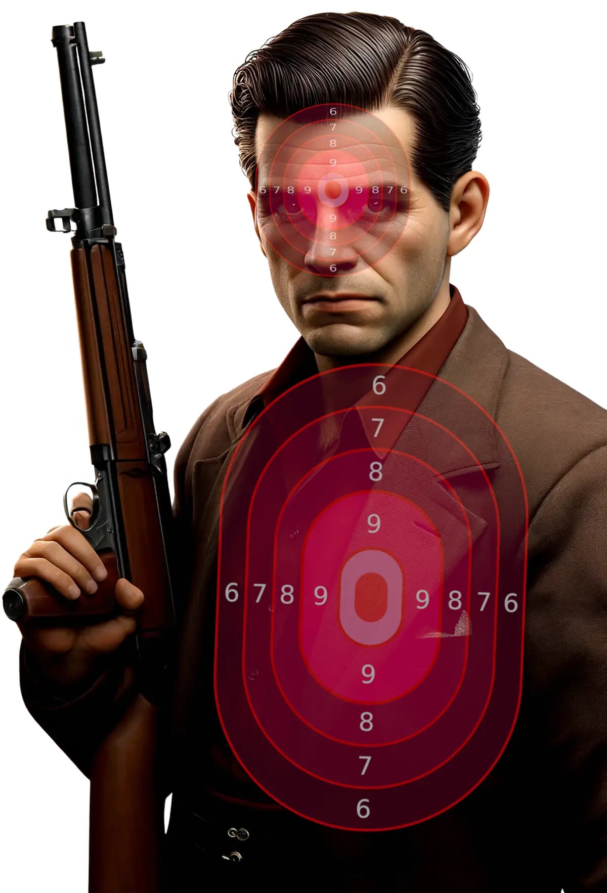 Mobsters Target 27 - Printable Shooting Target