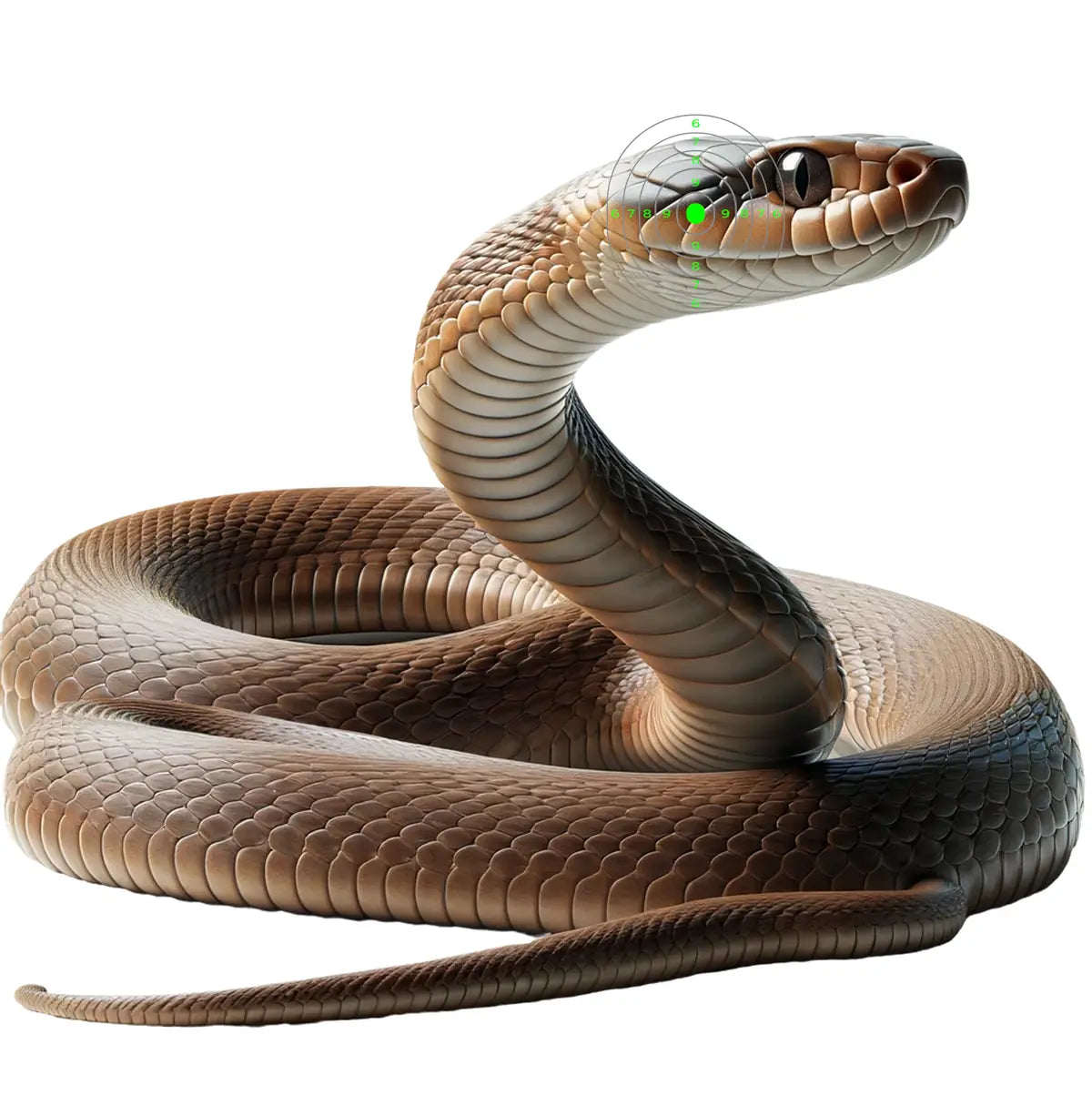 Outback Eastern Brown Snake Target 27 - Printable Shooting Target