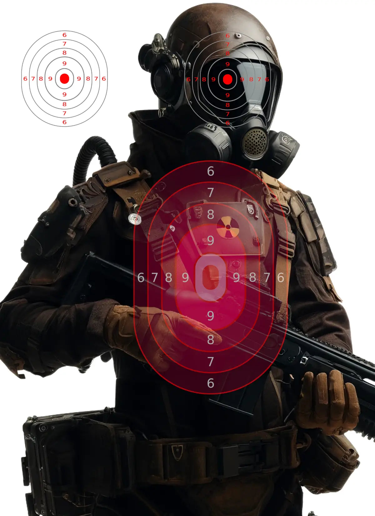 Radioactive Target 31 - Printable Shooting Target