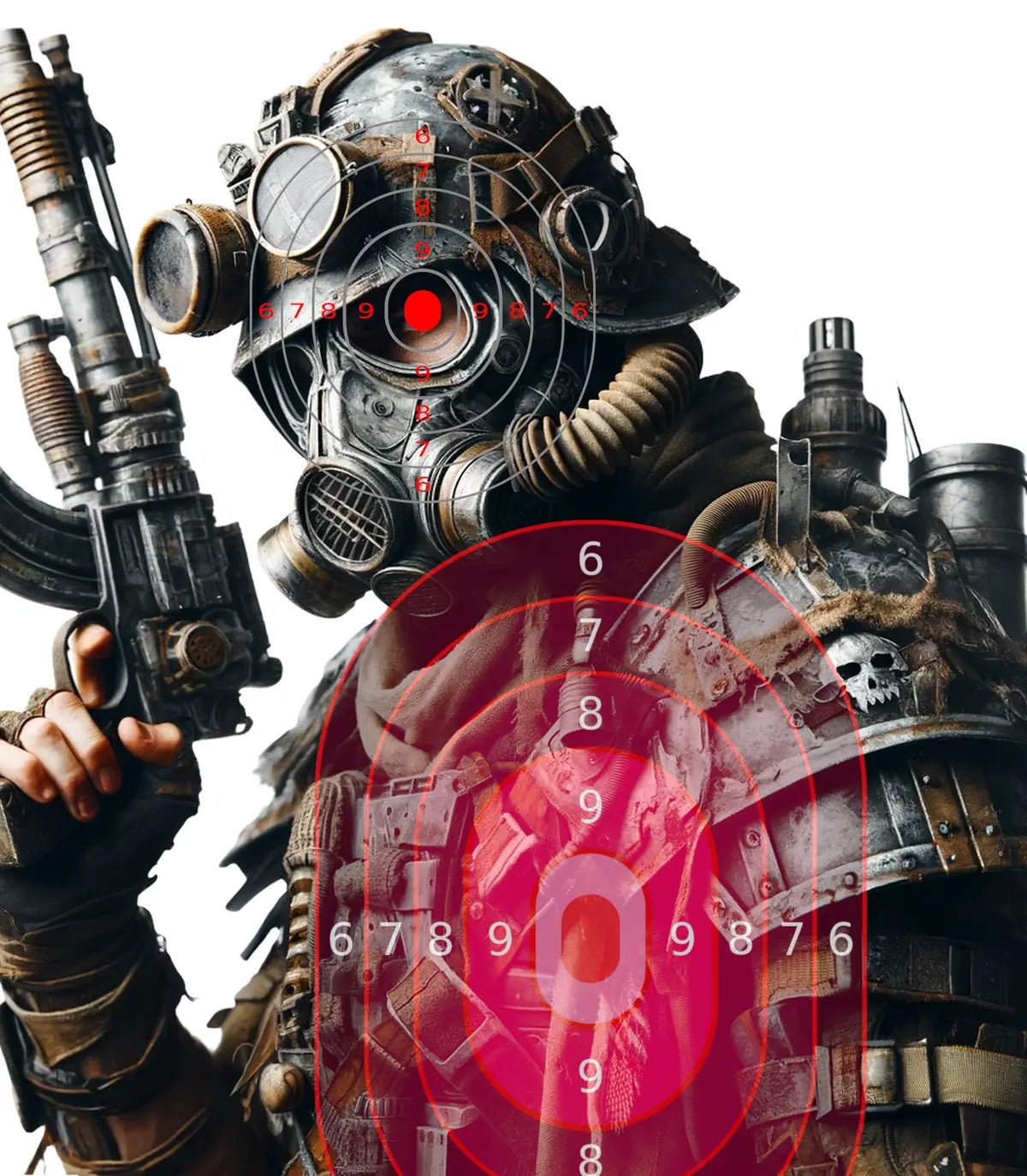 Radioactive Target 39 - Printable Shooting Target
