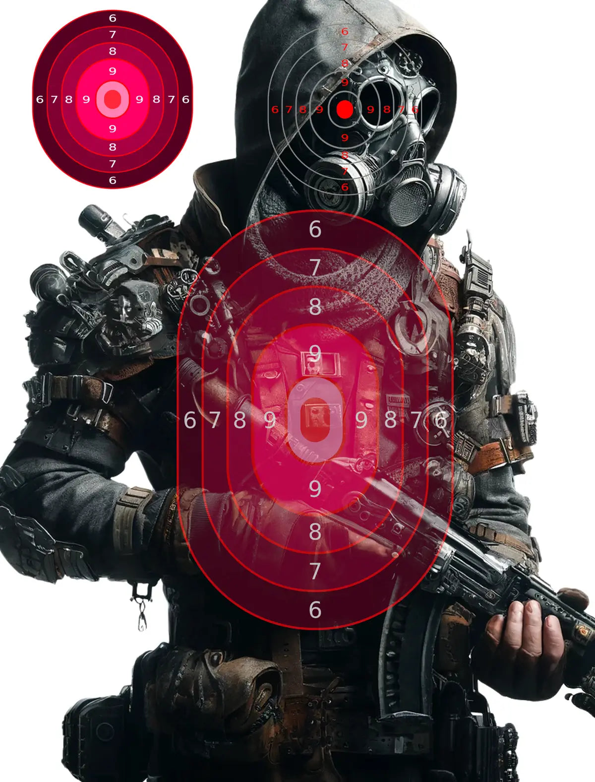 Radioactive Target 41 - Printable Shooting Target