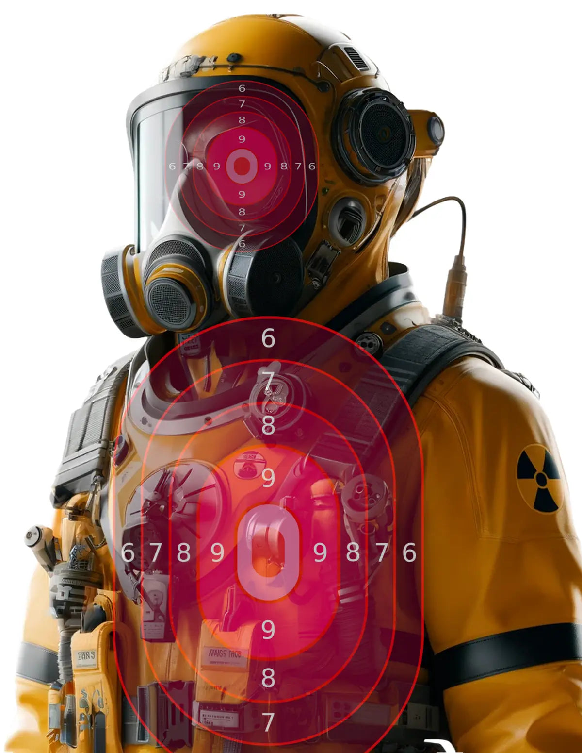 Radioactive Target 6 - Printable Shooting Target