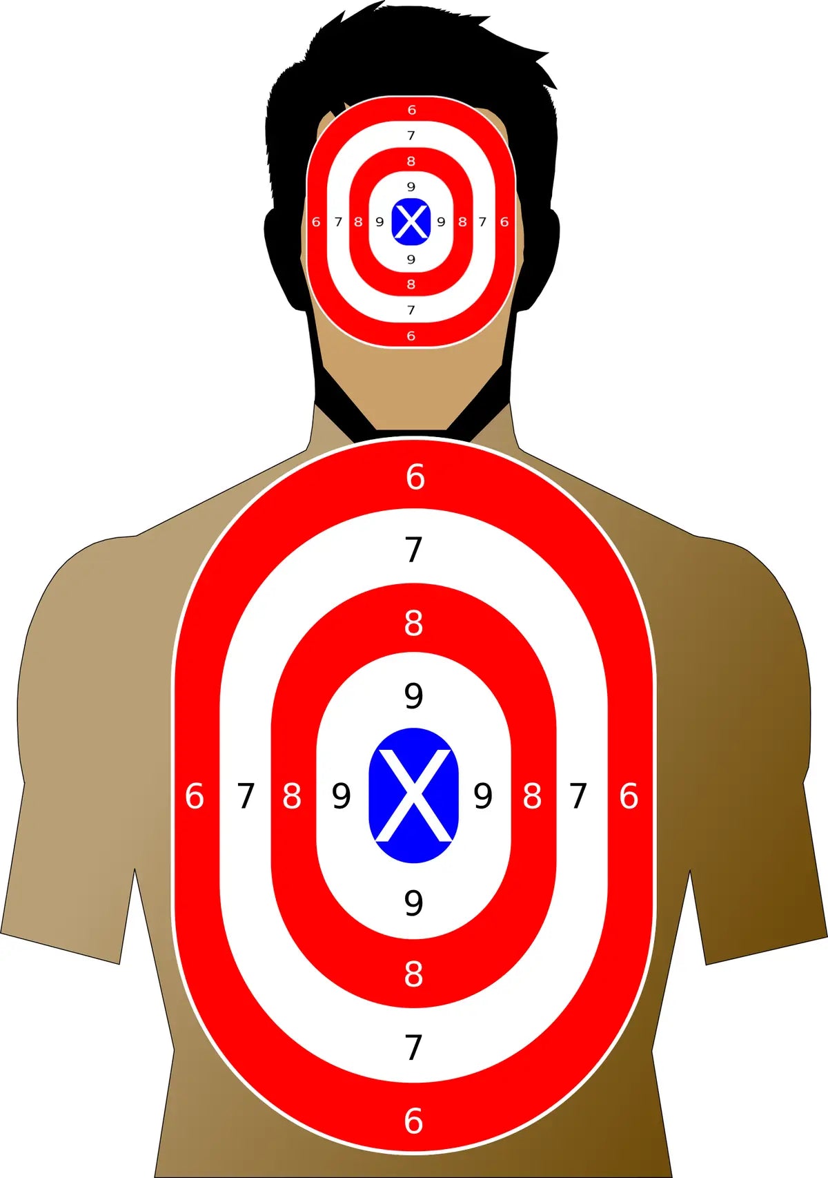 Silhouette Target 14 - Printable Shooting Target