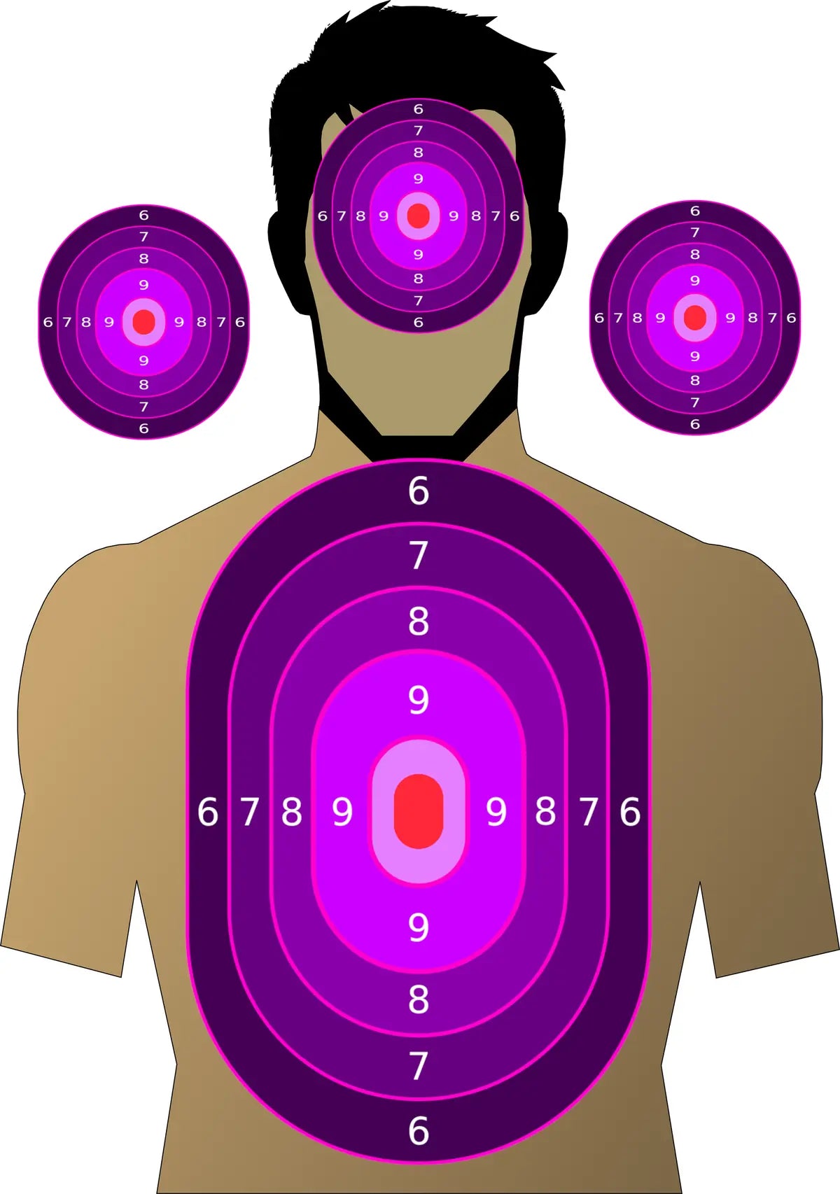 Silhouette Target 54 - Printable Shooting Target