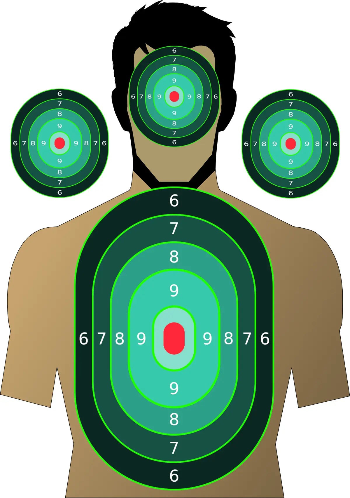 Silhouette Target 62 - Printable Shooting Target