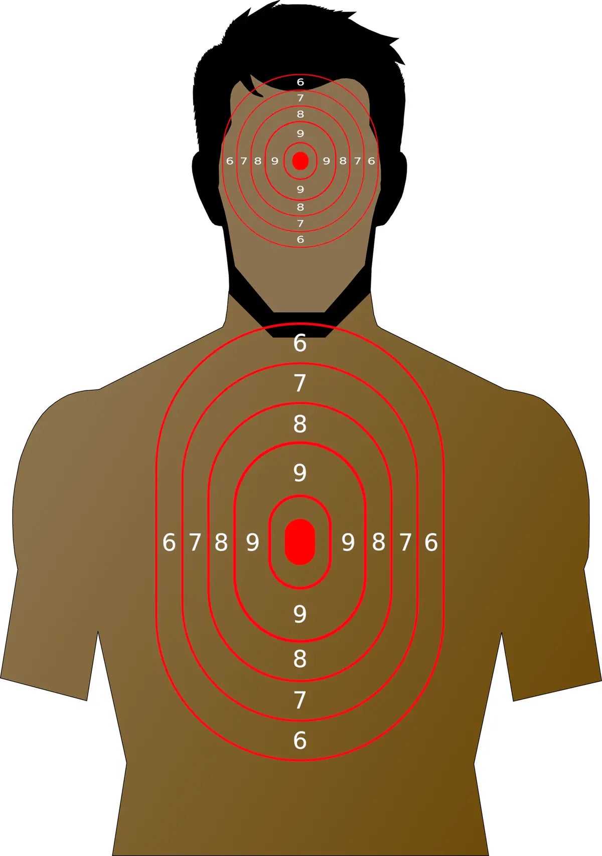 Silhouette Target 67 - Printable Shooting Target