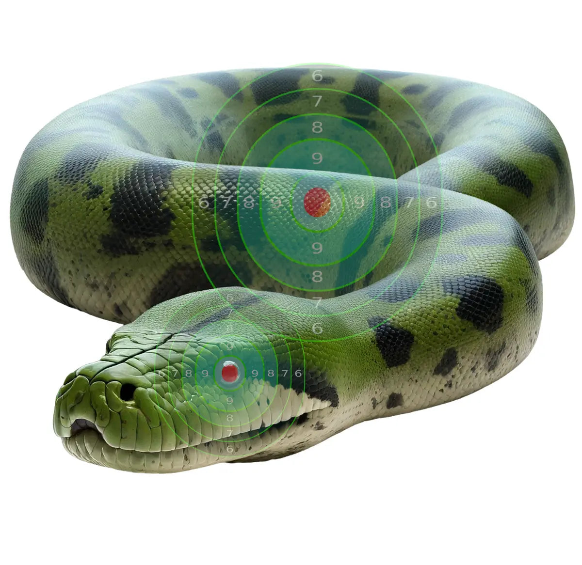 South American Anaconda Target 24 - Printable Shooting Target