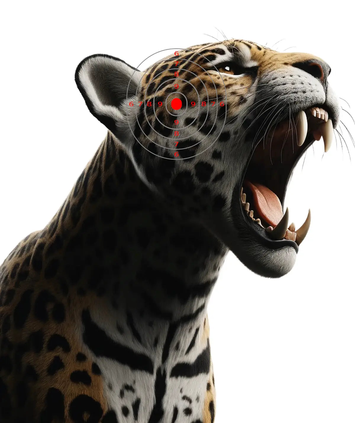 South American Jaguar Target 28 - Printable Shooting Target
