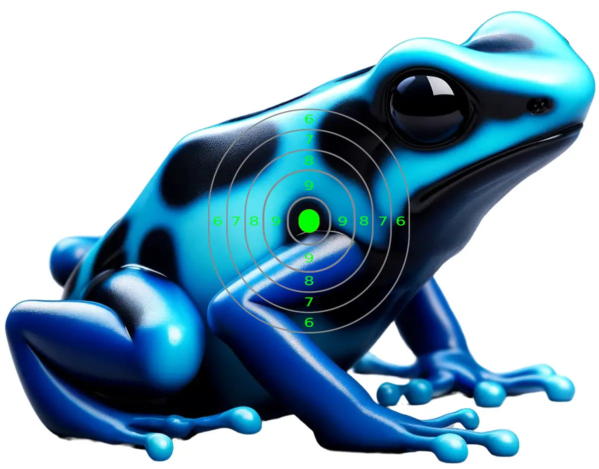 South American Poison Dart Frog Target 9 - Printable Shooting Target