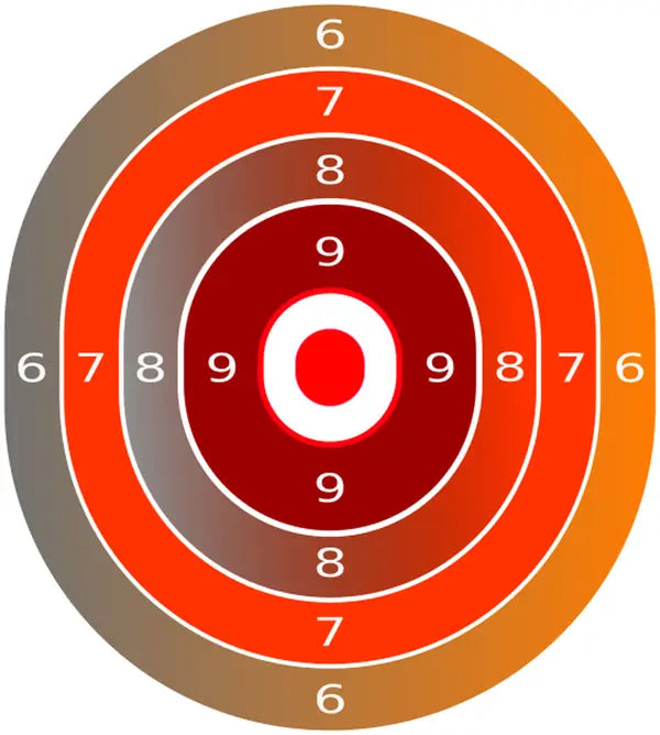 Bullseye Range Pack (50 Targets)