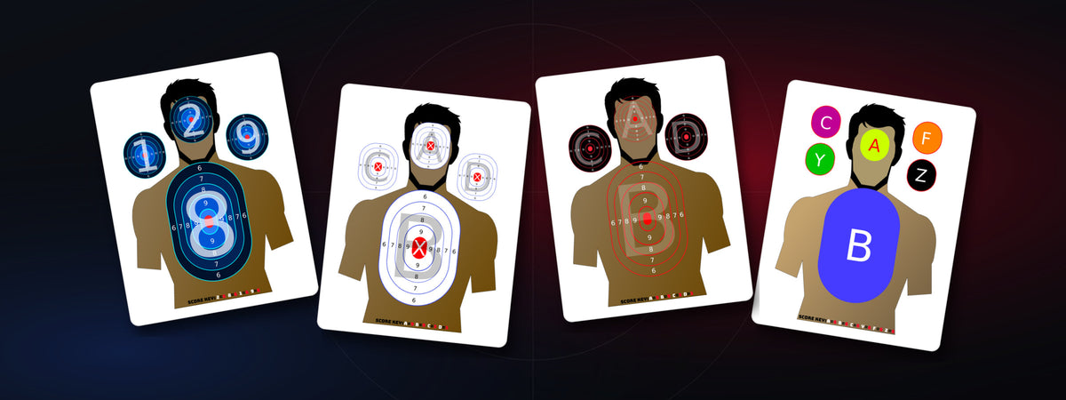 Audio Command Targets — printable shooting targets