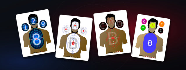 Audio Command Targets — printable shooting targets