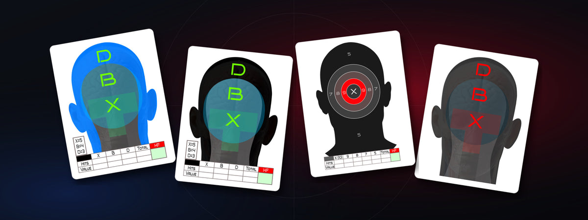 Headshot Targets — printable shooting targets