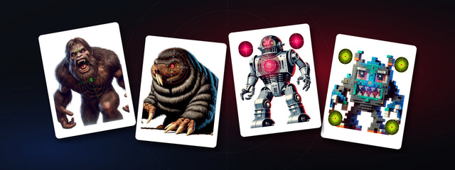 Monster Targets — printable shooting targets