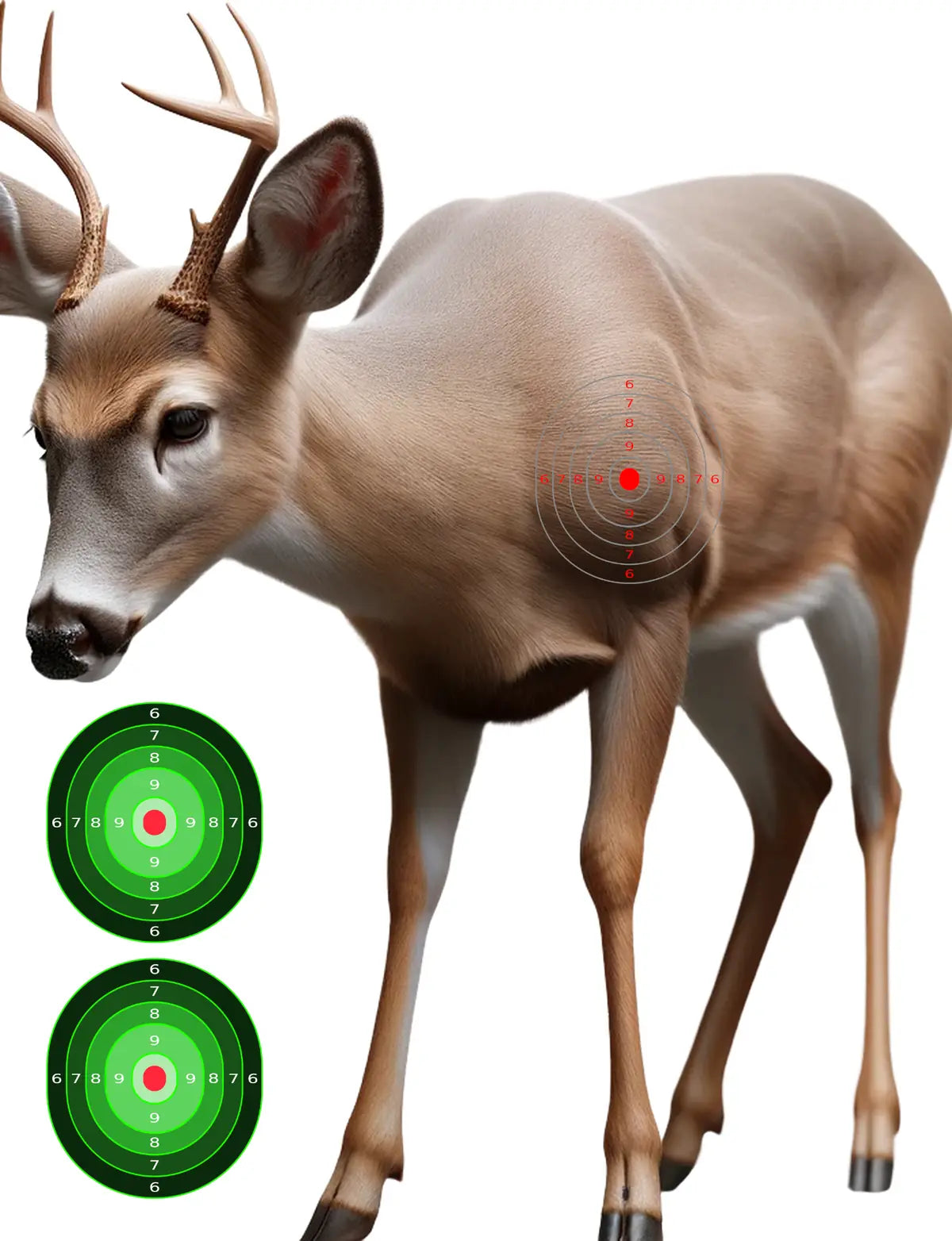 Animal Buck Target 42 - Printable Shooting Target