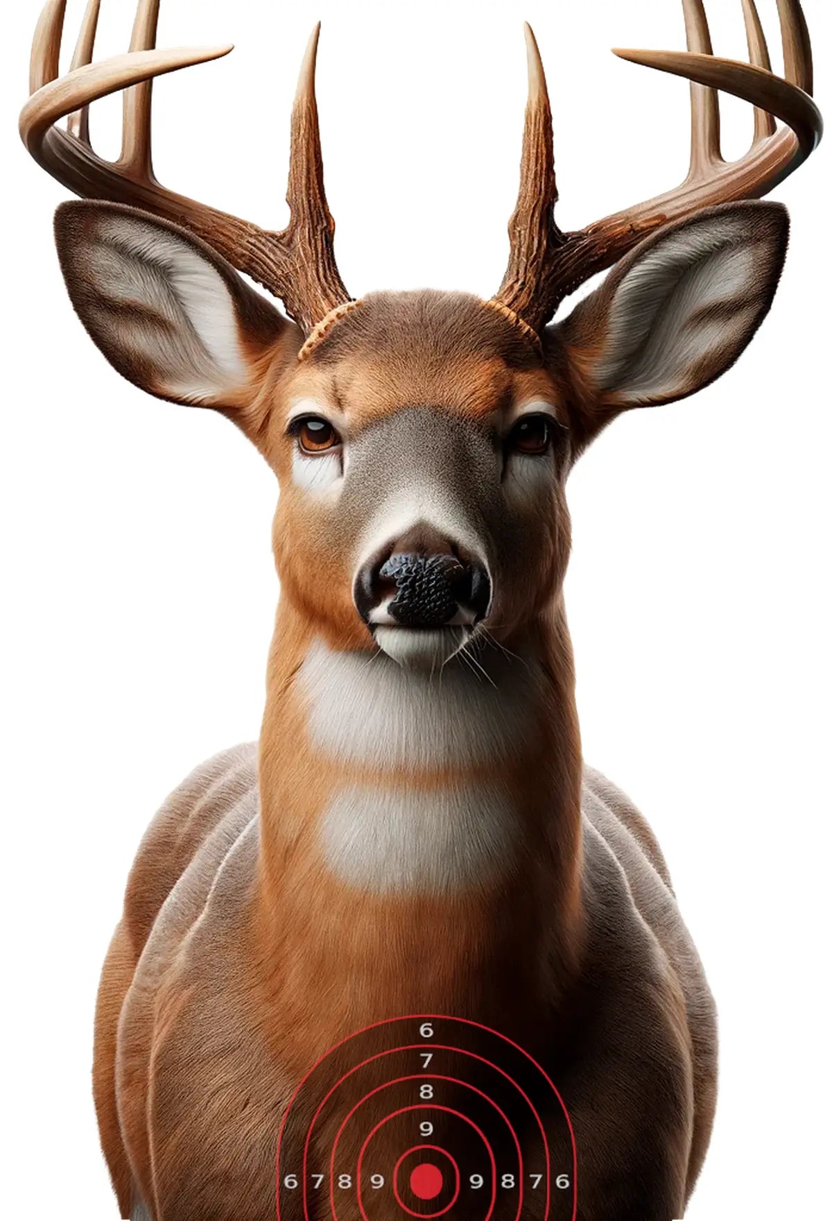 Animal Deer Target 29 - Printable Shooting Target