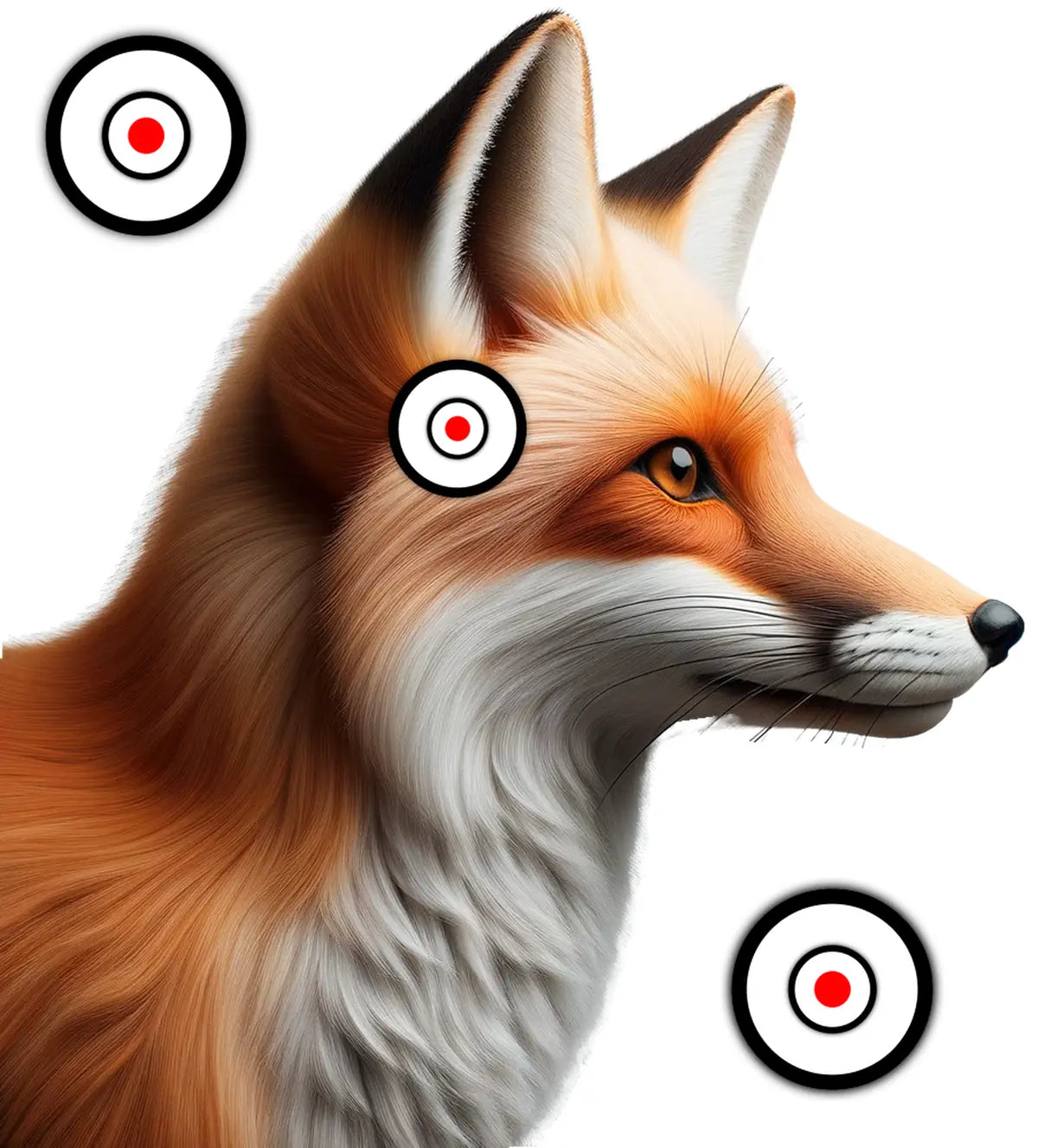 Animal Fox Target 18 - Printable Shooting Target