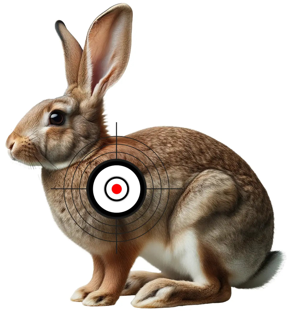 Animal Rabbit Target 24 - Printable Shooting Target