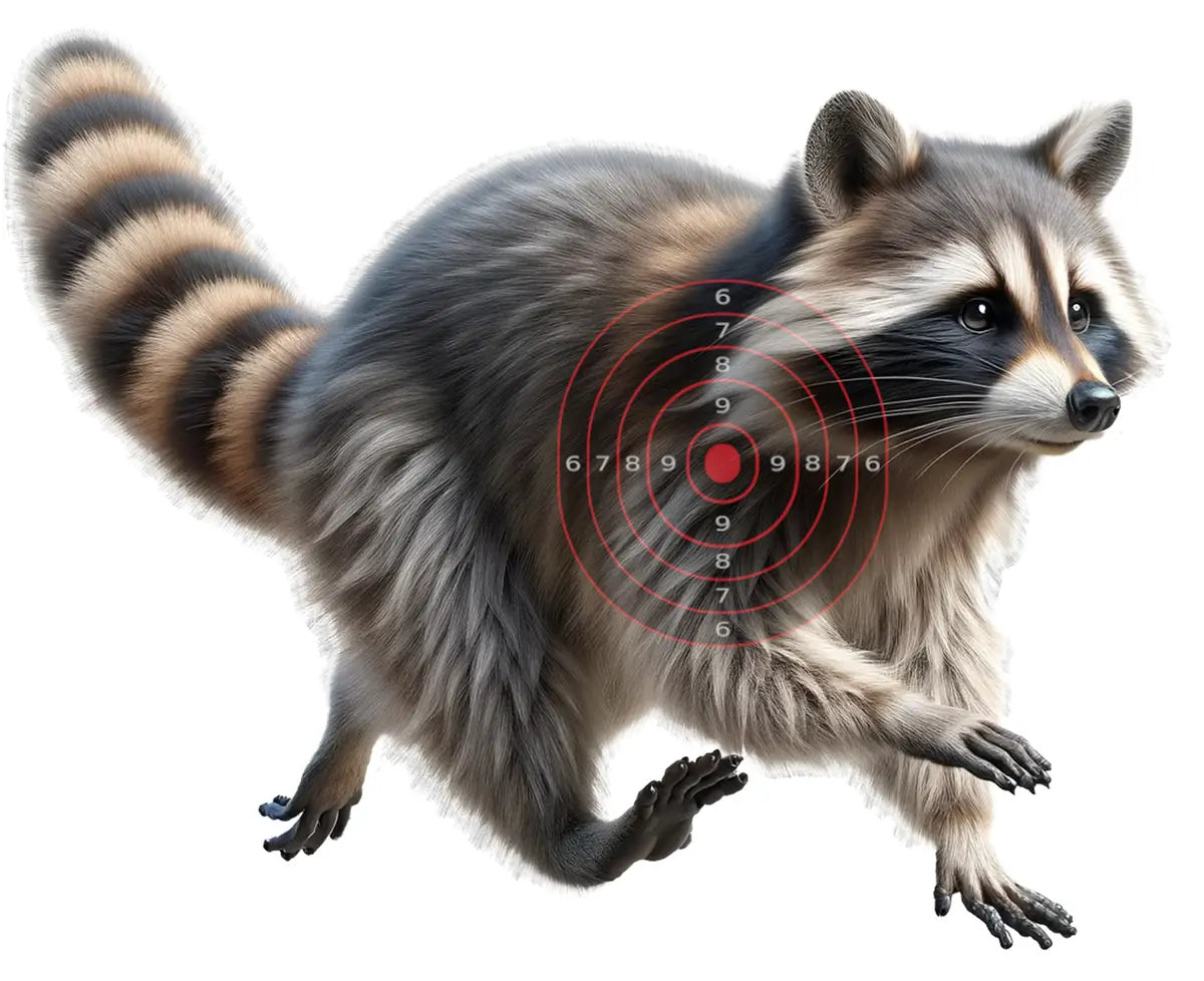 Animal Racoon Target 25 - Printable Shooting Target