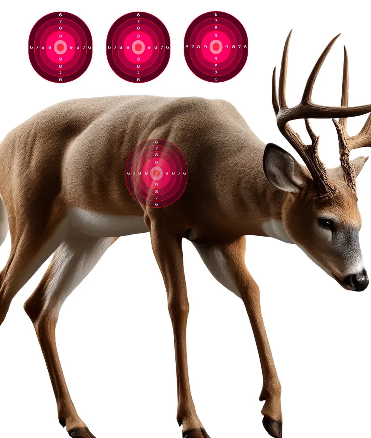 Animal Whitetail Deer Target 2 - Printable Shooting Target