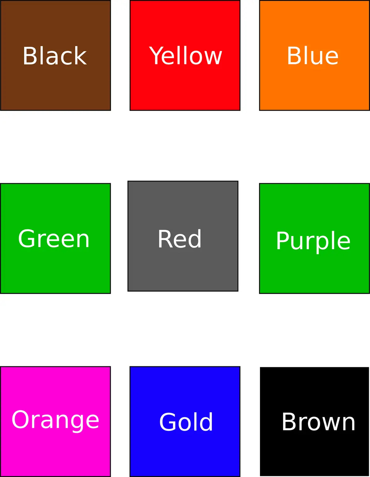 Audio Command Target 34 - Printable Shooting Target