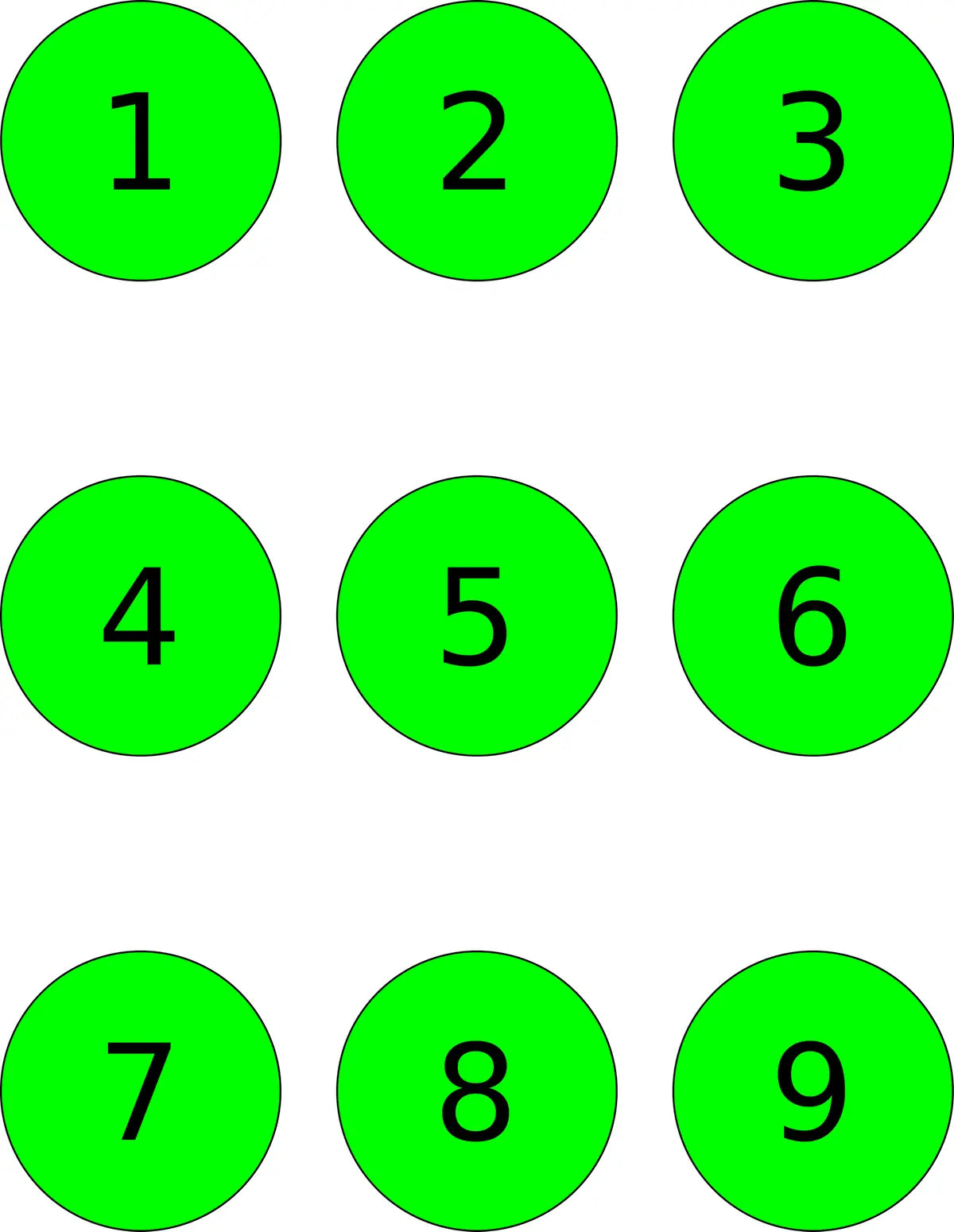 Audio Command Target 43 - Printable Shooting Target
