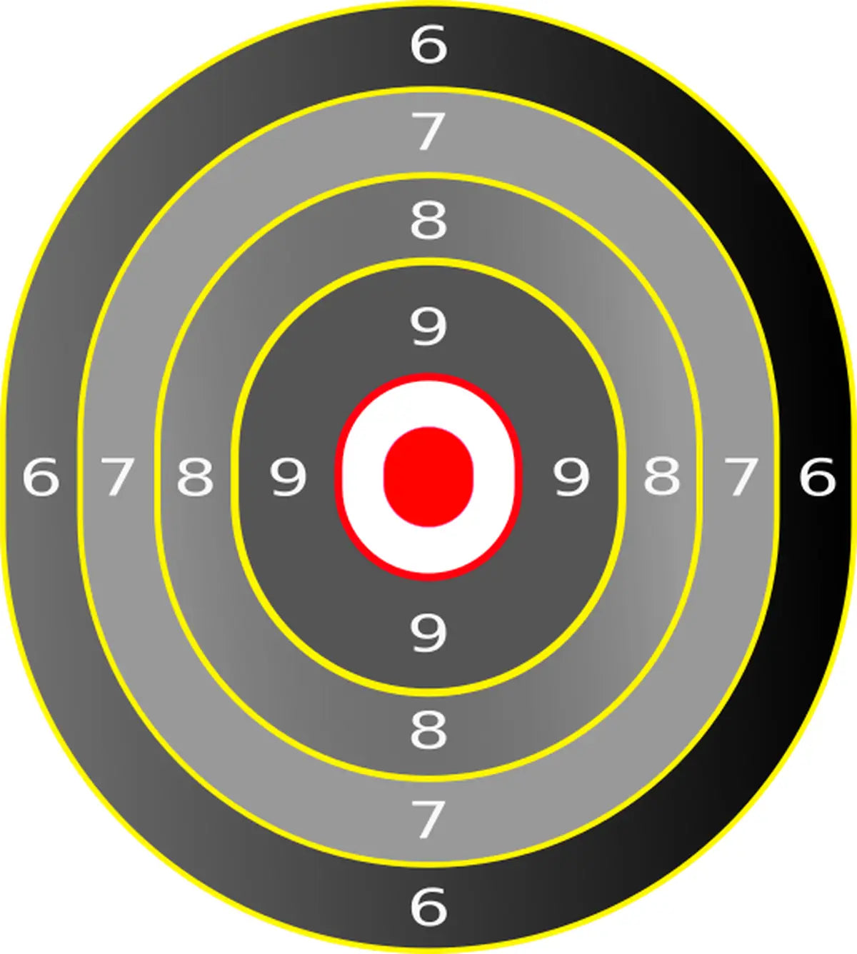 Bullseye Target 16 - Printable Shooting Target
