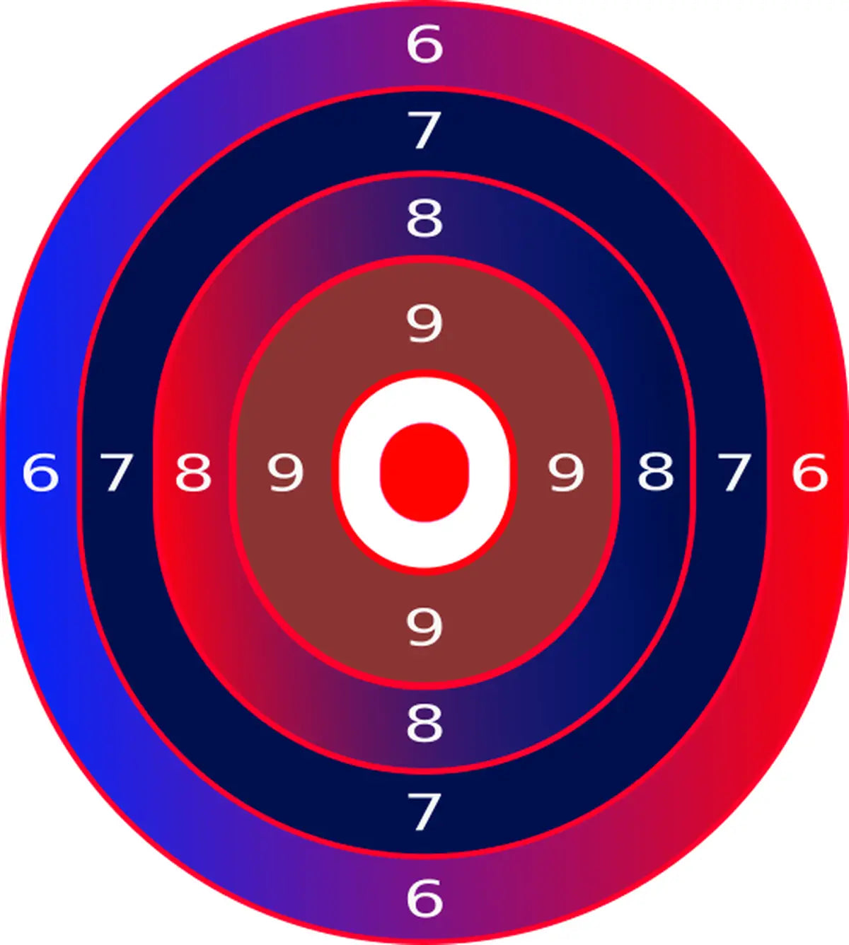Bullseye Target 18 - Printable Shooting Target