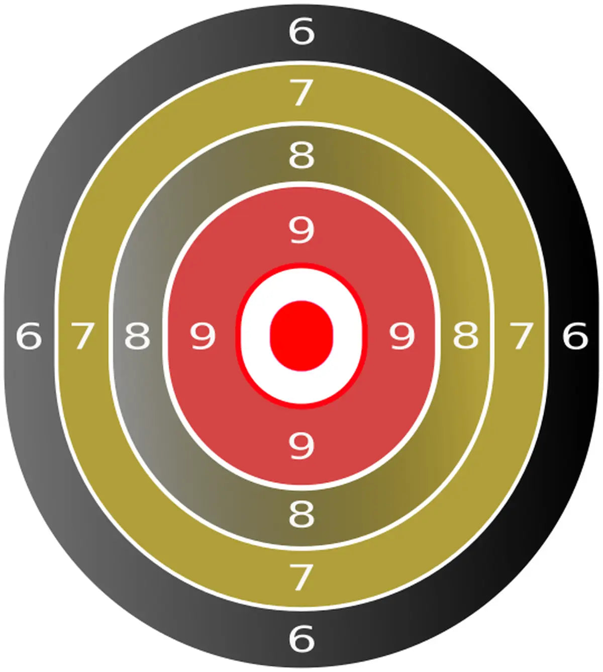 Bullseye Target 33 - Printable Shooting Target